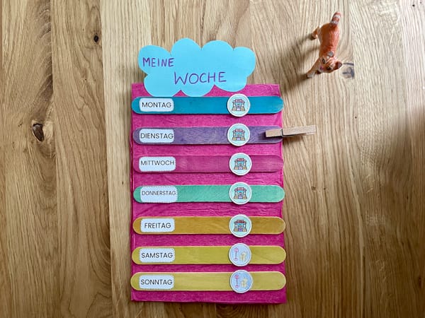 Kinder-Wochenplan